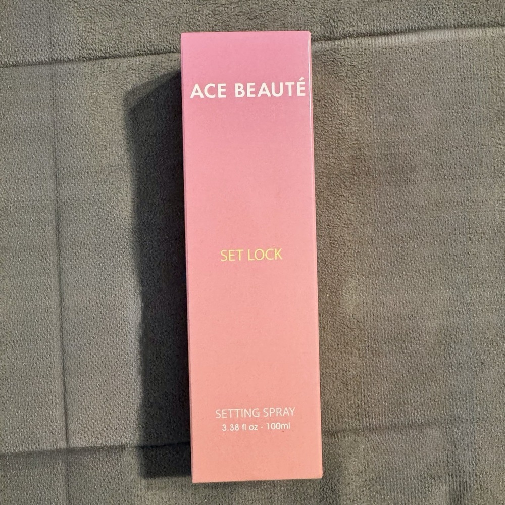 ACE BEAUTE SET LOCK Setting Spray 3.38 fl oz. Full Size Sealed